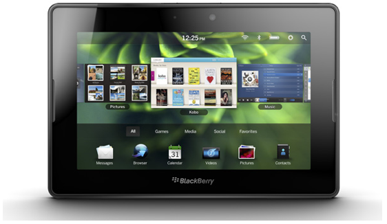 Las tablets PlayBook BlackBerry han tenido poca demanda