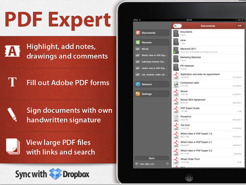 Editar PDF en el iPad