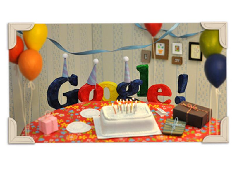 Google celebra sus 13 cumpleaños