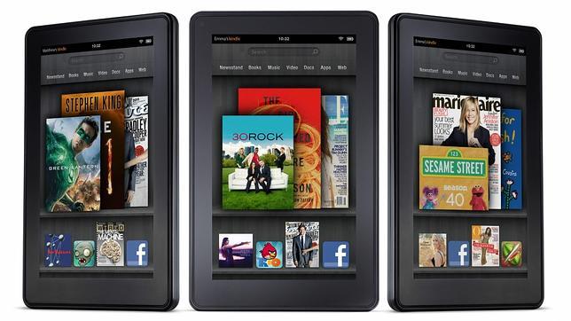 Amazon triunfa gracias a Kindle Fire