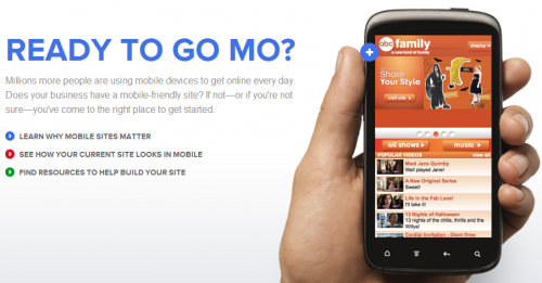 Google lanzó GoMo, un portal para optimizar la web móvil
