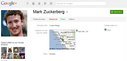Mark Zuckerberg: “Facebook tiene mejores herramientas que Google+”