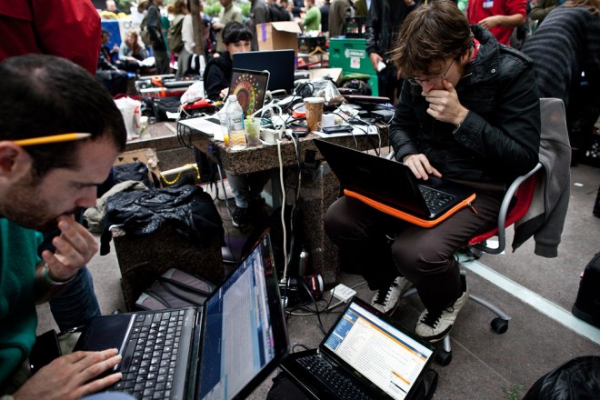 Occupy Wall Street quiere su propia red social