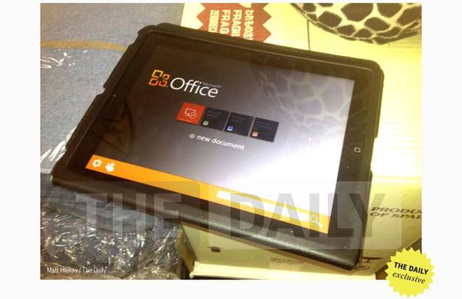 Crecen los rumores sobre un posible Office para iPad