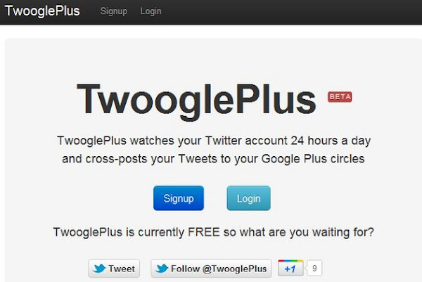 TwooglePlus: herramienta para unir Google + y Twitter