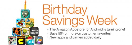 Amazon Android AppStore celebra su primer año de vida