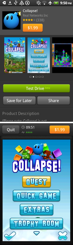 Test Drive llega a los teléfonos Android