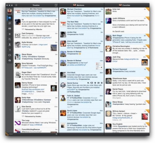 Tweetbot para Mac retira su alpha por las nuevas reglas de Twitter