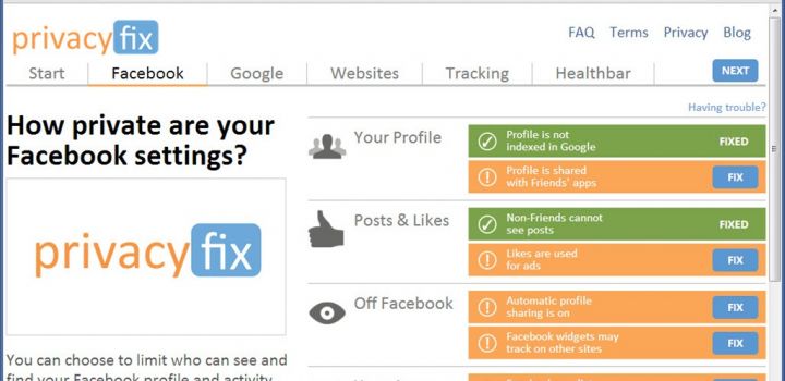 PrivacyFix protege tu privacidad en Facebook y Google