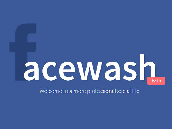 Limpia tu reputación en Facebook con Facewash
