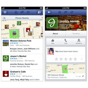 Facebook prepara una app para geolocalizar a nuestros amigos