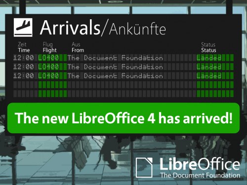 LibreOffice 4.0 ya está disponible