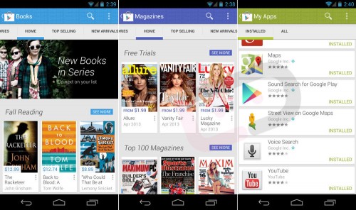 Google introduciría cambios en el diseño de Play Store