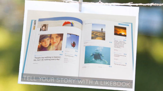 Likebook, un libro con tu Timeline de Facebook