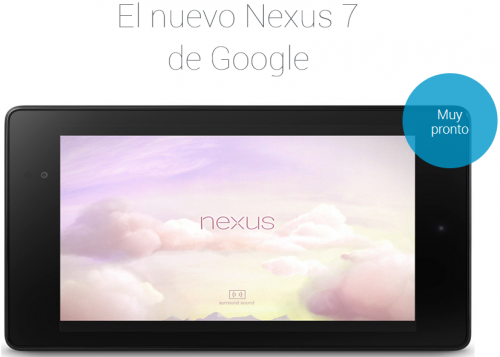 Google lanza página de registro para Nexus 7