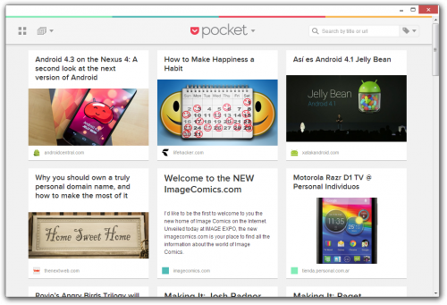 Pocket lanza una nueva app para Chrome