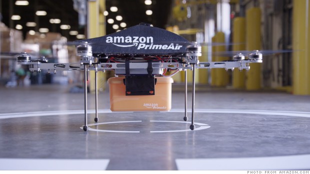 Amazon se plantea el uso de drones para la entrega de paquetes